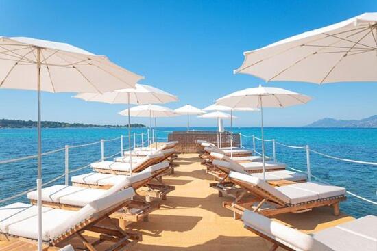 Luxueux 3 Pieces 80M2 - 2Ch - 2 Sdb - 1Mn Beach Croisette Cannes Luaran gambar
