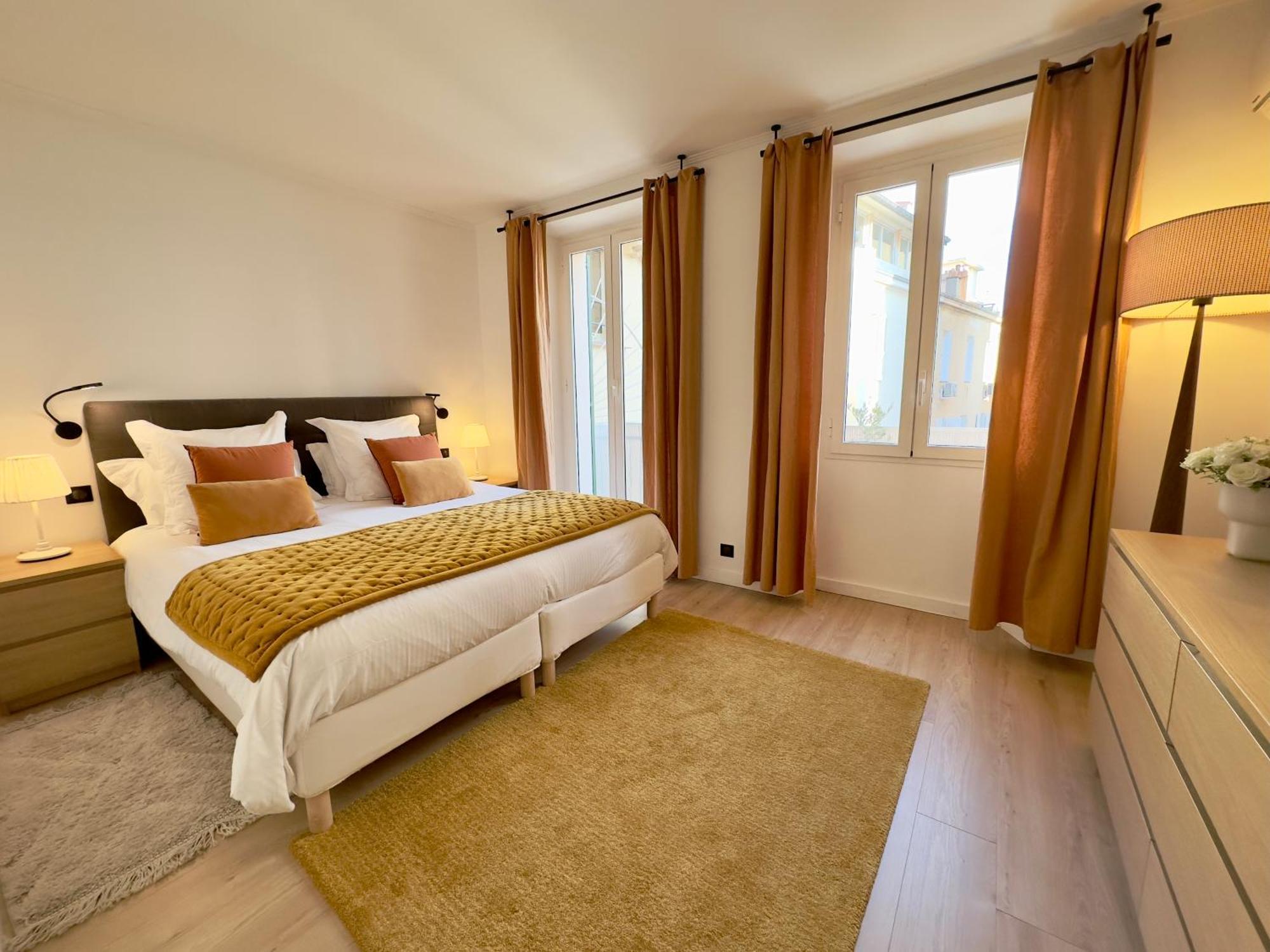 Luxueux 3 Pieces 80M2 - 2Ch - 2 Sdb - 1Mn Beach Croisette Cannes Luaran gambar