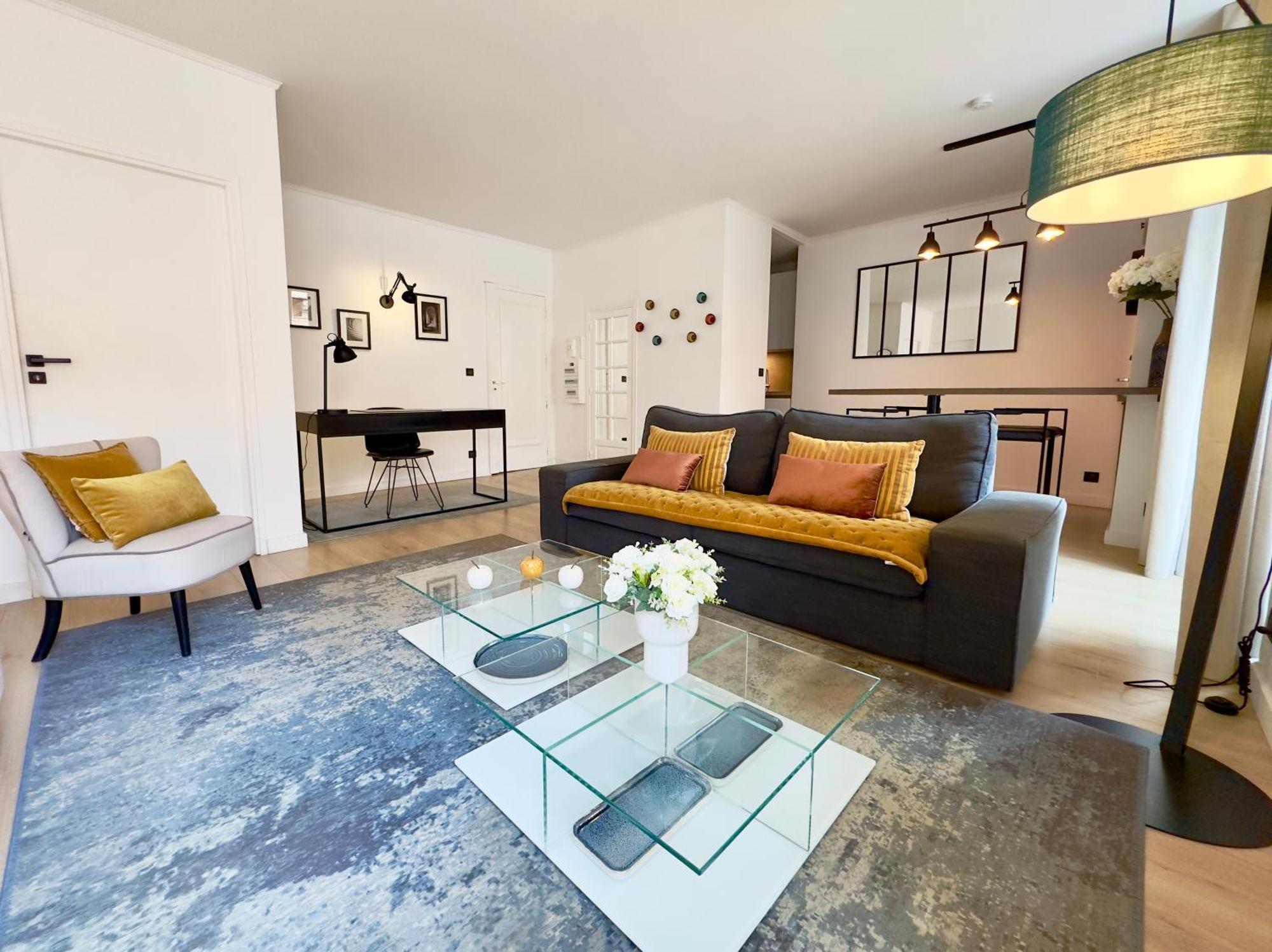 Luxueux 3 Pieces 80M2 - 2Ch - 2 Sdb - 1Mn Beach Croisette Cannes Luaran gambar