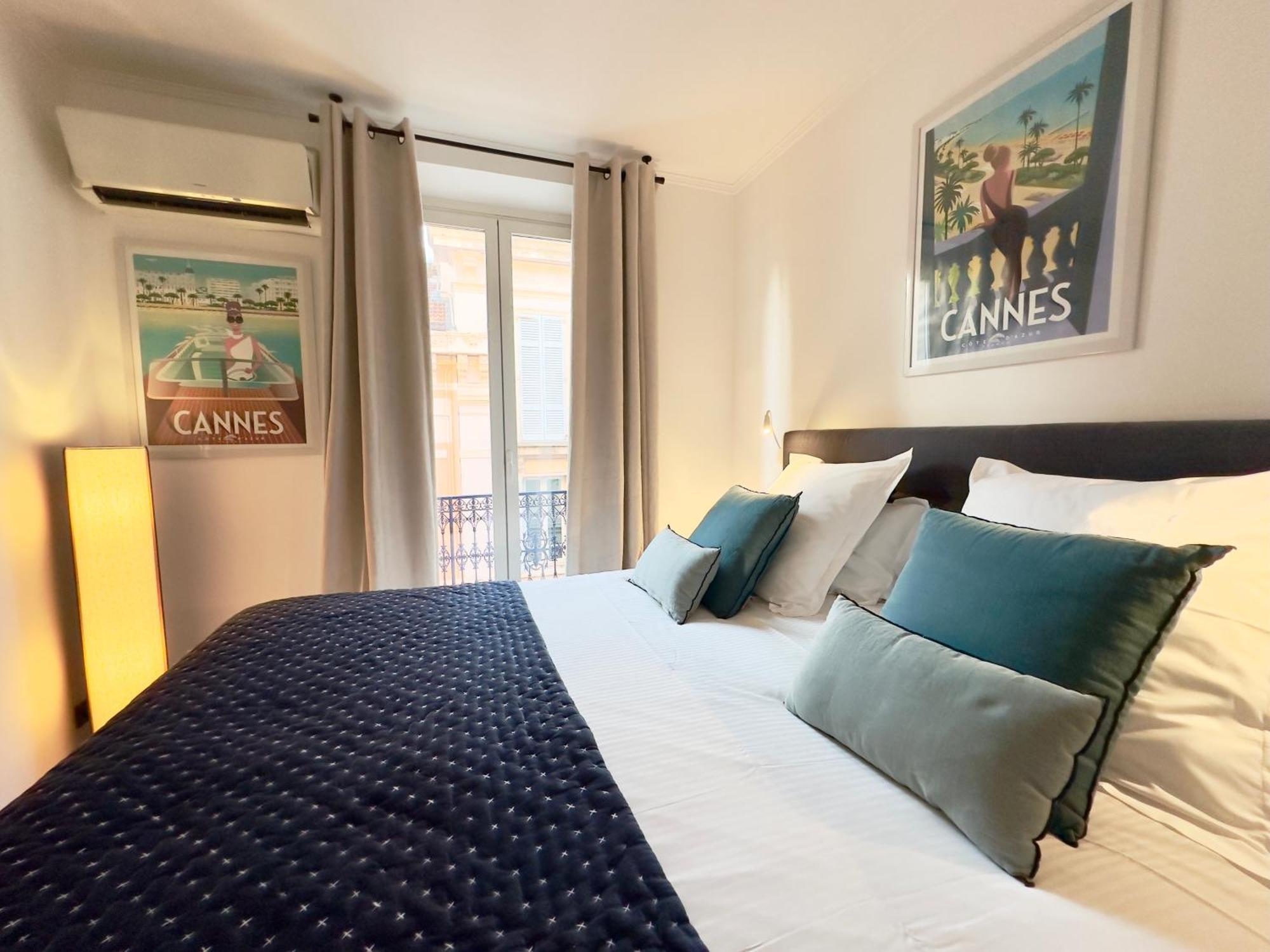 Luxueux 3 Pieces 80M2 - 2Ch - 2 Sdb - 1Mn Beach Croisette Cannes Luaran gambar
