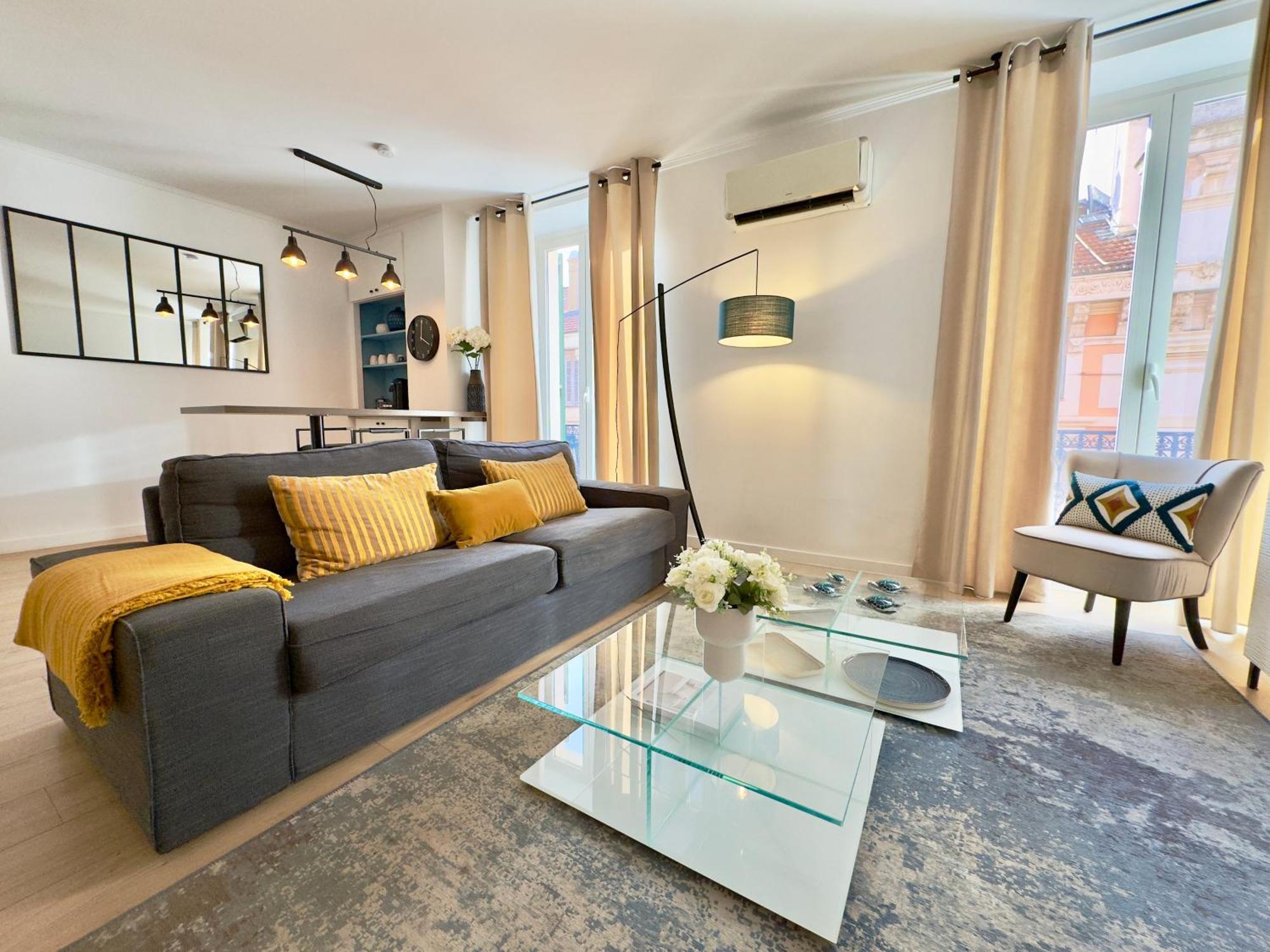 Luxueux 3 Pieces 80M2 - 2Ch - 2 Sdb - 1Mn Beach Croisette Cannes Luaran gambar