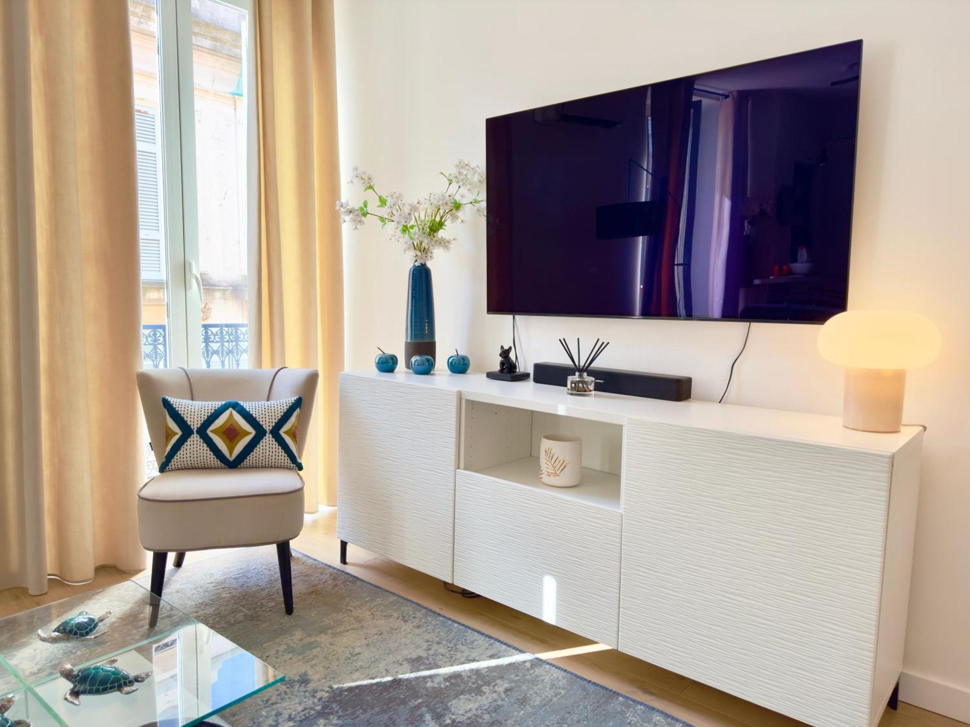 Luxueux 3 Pieces 80M2 - 2Ch - 2 Sdb - 1Mn Beach Croisette Cannes Luaran gambar